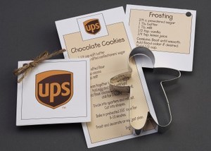 Gingerbread Boy Stock Shaped Cookie Cutters, Custom Printed With Your Logo!