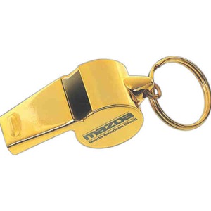 Brass Whistles, Customized With Your Logo!