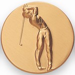 Custom Engraved Golf Male Emblems and Seals!