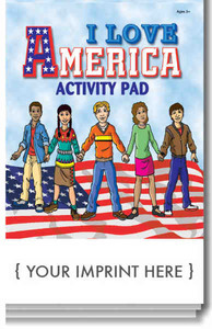 Government Education Themed Coloring Books, Custom Imprinted With Your Logo!