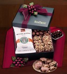 Custom Designed Green Gift Box Food Gift Sets!