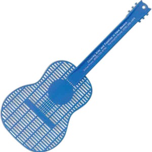 Guitar Shaped Fly Swatters, Custom Decorated With Your Logo!