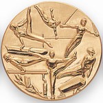 Custom Engraved Gymnastics Male Emblems and Seals!