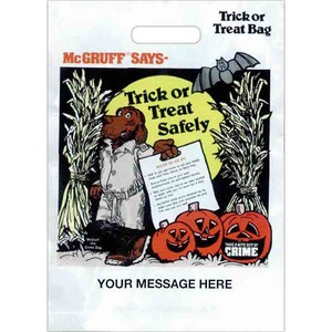 Halloween Holiday Plastic Bags, Custom Printed With Your Logo!