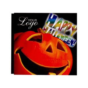 Halloween Holiday Greeting Card With Cd, Custom Printed With Your Logo!