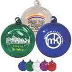 Custom Printed Hand Blown Glass Ornaments