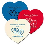 Custom Printed Heart Shaped Jar Openers!