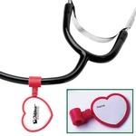 Custom Printed Heart Shaped Stethoscope ID Tags