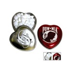 Personalized Heart Shaped Tins
