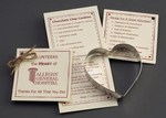 Custom Printed Heart Shaped Cookie Cutters!