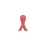 Custom Printed Awareness Ribbon Pins