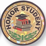 Custom Engraved Honor Roll Student Emblems and Seals!