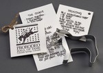 Custom Designed Horse Stock Shaped Cookie Cutters!
