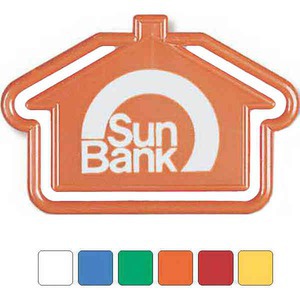 House Clip Paperclips, Custom Imprinted With Your Logo!