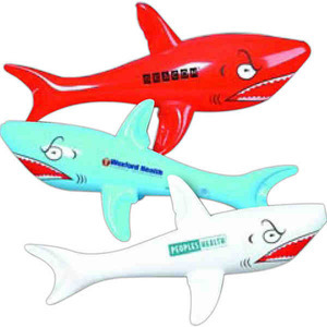 Inflatable Shark Animal Toys, Custom Imprinted With Your Logo!