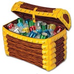 Custom Designed Inflatable Treasure Chest Coolers!