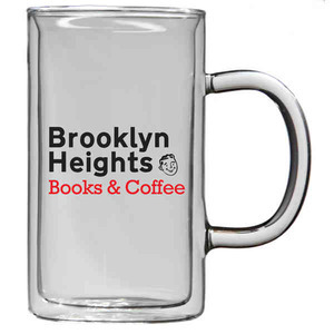 Insulated Latte Beaker Glass Mugs, Personalized With Your Logo!