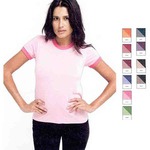 Custom Imprinted American Apparel Melange Jersey S/S Gym T-Shirts For Men!