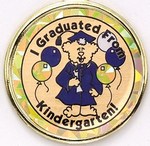 Custom Engraved Kindergarten Graduation Emblems and Seals!