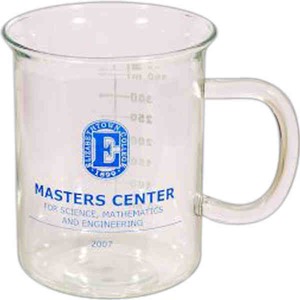 Latte Lab Glass Mugs, Custom Printed With Your Logo!