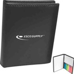 Custom Imprinted Leather Book Notepad Holder