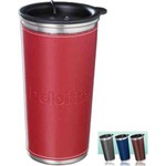 Custom Printed Leather Feel Tumblers!