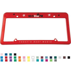 License Plate Holders, Custom Imprinted With Your Logo!