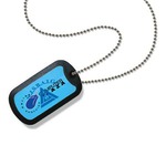 Custom Imprinted Light-up Dog Tags!