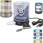 Custom Printed Lighted Pen Cups with USB Hubs!