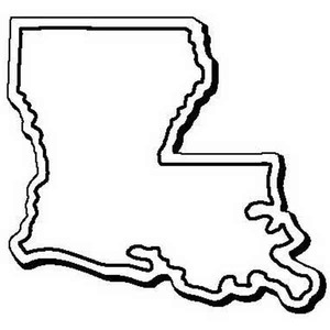 Louisiana Shaped Magnets, Custom Printed With Your Logo!