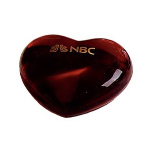 Luminous Glass Hearts, Custom Imprinted With Your Logo!