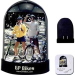 Custom Imprinted Magnetic Snow Globe Note Holders