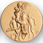 Custom Engraved Male Basketball Player Emblems and Seals!