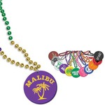 Custom Decorated Mardi Gras Beads!