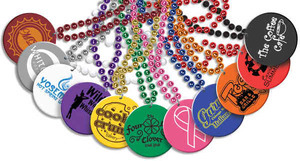 Mardi Gras Beads, Custom Decorated With Your Logo!