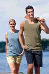 Screen Printed Mens Authentic Pigment Sleeveless Tank Tops!
