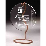 Custom Decorated Circle Shaped Awards!