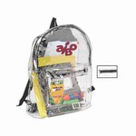 Personalized Clear Vinyl Backpacks!