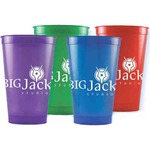 Custom Designed Orange Color Stadium Cups!