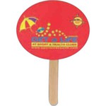 Custom Printed Oval Shaped Fans!