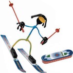 Custom Made Skiing Sport Posable Figures!