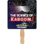 Custom Printed Square Shaped Fans!