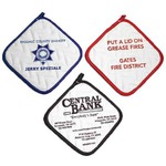 Personalized Square Shaped Pot Holders!