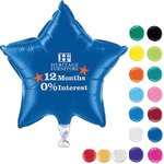Custom Printed Star Shaped Balloons!