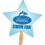 Customized Star Shaped Paper Fans!