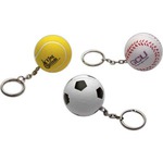 Custom Made Tennis Ball Shaped Keychains!