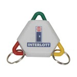 Custom Designed Triangle Shaped Key Holders And Key Tags!