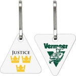 Custom Made Triangle Shaped Zipper Pullers!