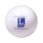 Custom Decorated White Color Stress Balls!