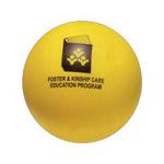 Custom Decorated Yellow Color Stress Balls!